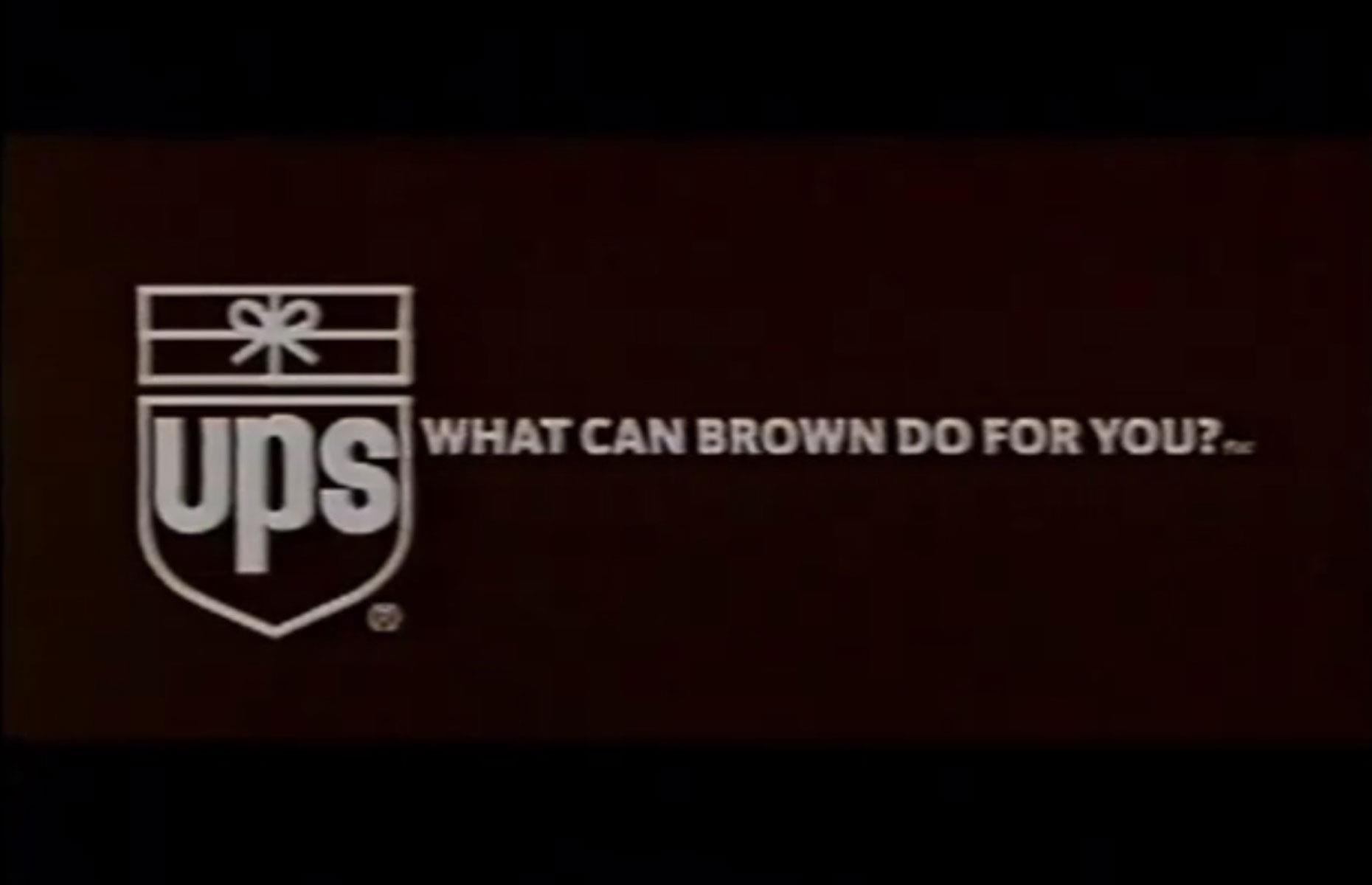 What can brown do for you? – UPS